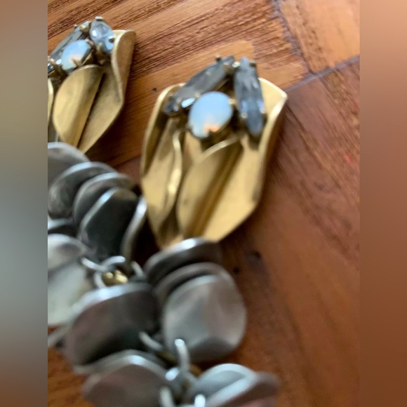 J.CREW COLLECTION Simulated Gemstones Chunky Charm Bracelet - Picture 8 of 10